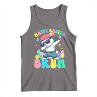 Bruh Easter Tank Top Funny Bunny Dab Rabbit Dance - Wonder Print Shop