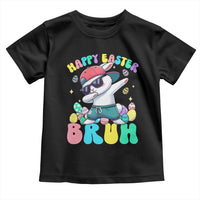 Bruh Easter Toddler T Shirt Funny Bunny Dab Rabbit Dance - Wonder Print Shop