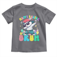 Bruh Easter Toddler T Shirt Funny Bunny Dab Rabbit Dance - Wonder Print Shop