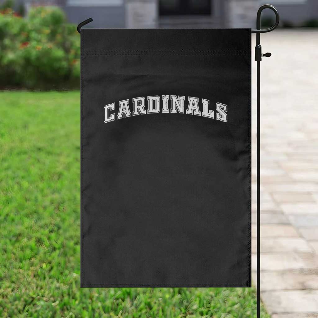 Cardinal Lovers Garden Flag Retro Varsity College Graphic