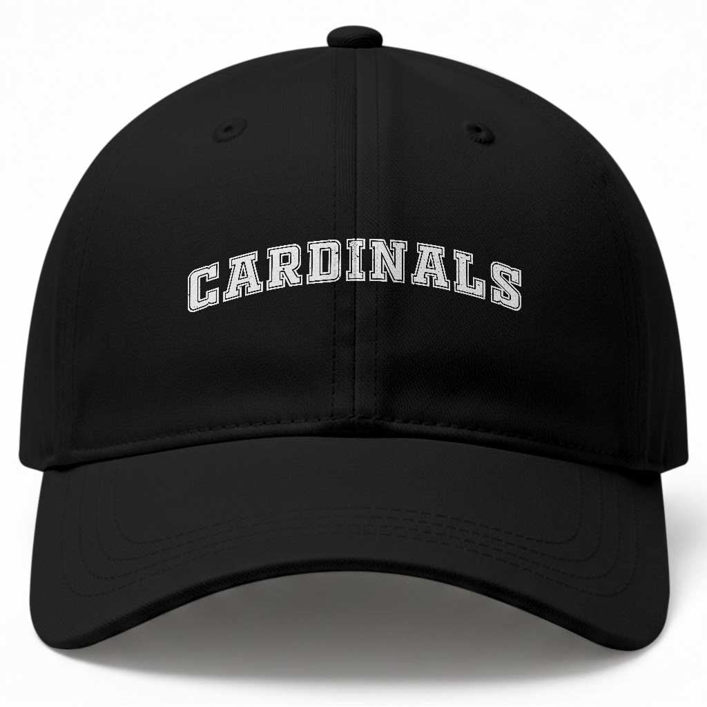 Cardinal Lovers Baseball Cap Retro Varsity College Graphic
