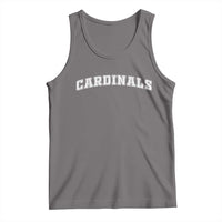 Cardinal Lovers Tank Top Retro Varsity College Graphic