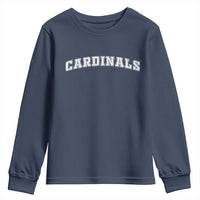 Cardinal Lovers Youth Sweatshirt Retro Varsity College Graphic