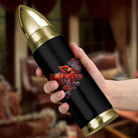 Cardinal Playing Basketball Graphic Bullet Tumbler Dunk Mascot Sports Fan Gift