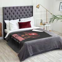 314 St Louis Throw Blanket Red Hat African American Woman STL City Pride Area Code
