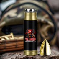 314 St Louis Bullet Tumbler Red Hat African American Woman STL City Pride Area Code