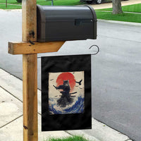 Samurai Cat Garden Flag Vintage Japanese Art Anime Ukiyo-e Warrior - Wonder Print Shop