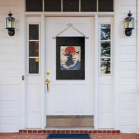 Samurai Cat Garden Flag Vintage Japanese Art Anime Ukiyo-e Warrior - Wonder Print Shop