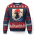 Samurai Cat Ugly Christmas Sweater Vintage Japanese Art Anime Ukiyo-e Warrior - Wonder Print Shop