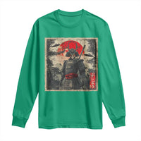 Alien Samurai Long Sleeve Shirt Vintage Japanese Art UFO Funny Ukiyo-e Warrior