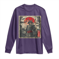 Alien Samurai Long Sleeve Shirt Vintage Japanese Art UFO Funny Ukiyo-e Warrior