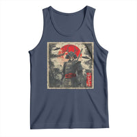 Alien Samurai Tank Top Vintage Japanese Art UFO Funny Ukiyo-e Warrior