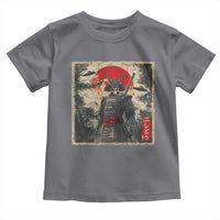 Alien Samurai Toddler T Shirt Vintage Japanese Art UFO Funny Ukiyo-e Warrior