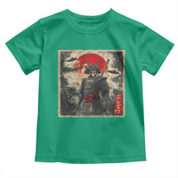 Alien Samurai Toddler T Shirt Vintage Japanese Art UFO Funny Ukiyo-e Warrior