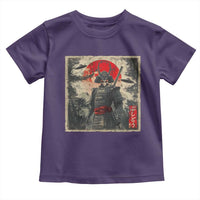 Alien Samurai Toddler T Shirt Vintage Japanese Art UFO Funny Ukiyo-e Warrior