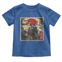 Alien Samurai Toddler T Shirt Vintage Japanese Art UFO Funny Ukiyo-e Warrior