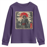 Alien Samurai Youth Sweatshirt Vintage Japanese Art UFO Funny Ukiyo-e Warrior