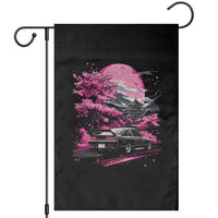 JDM Japanese Garden Flag Tokyo Japan Drift Race Car Mount Fuji Cherry Blossom Sakura - Wonder Print Shop