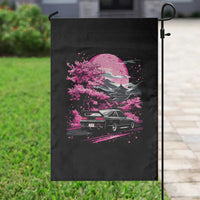 JDM Japanese Garden Flag Tokyo Japan Drift Race Car Mount Fuji Cherry Blossom Sakura - Wonder Print Shop