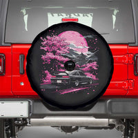 JDM Japanese Spare Tire Cover Tokyo Japan Drift Race Car Mount Fuji Cherry Blossom Sakura - Wonder Print Shop