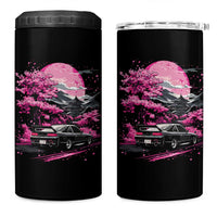 JDM Japanese 4 in 1 Can Cooler Tumbler Tokyo Japan Drift Race Car Mount Fuji Cherry Blossom Sakura - Wonder Print Shop