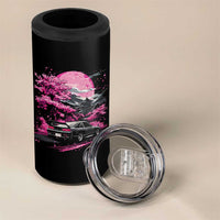JDM Japanese 4 in 1 Can Cooler Tumbler Tokyo Japan Drift Race Car Mount Fuji Cherry Blossom Sakura - Wonder Print Shop