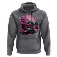 JDM Japanese Hoodie Tokyo Japan Drift Race Car Mount Fuji Cherry Blossom Sakura - Wonder Print Shop