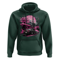 JDM Japanese Hoodie Tokyo Japan Drift Race Car Mount Fuji Cherry Blossom Sakura - Wonder Print Shop