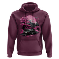 JDM Japanese Hoodie Tokyo Japan Drift Race Car Mount Fuji Cherry Blossom Sakura - Wonder Print Shop