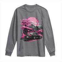 JDM Japanese Long Sleeve Shirt Tokyo Japan Drift Race Car Mount Fuji Cherry Blossom Sakura - Wonder Print Shop