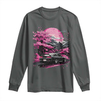 JDM Japanese Long Sleeve Shirt Tokyo Japan Drift Race Car Mount Fuji Cherry Blossom Sakura - Wonder Print Shop
