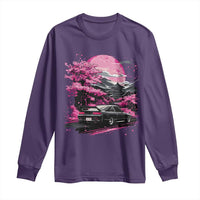 JDM Japanese Long Sleeve Shirt Tokyo Japan Drift Race Car Mount Fuji Cherry Blossom Sakura - Wonder Print Shop