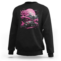 JDM Japanese Sweatshirt Tokyo Japan Drift Race Car Mount Fuji Cherry Blossom Sakura - Wonder Print Shop