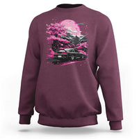 JDM Japanese Sweatshirt Tokyo Japan Drift Race Car Mount Fuji Cherry Blossom Sakura - Wonder Print Shop
