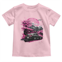 JDM Japanese Toddler T Shirt Tokyo Japan Drift Race Car Mount Fuji Cherry Blossom Sakura TS10