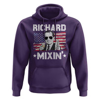 Funny 4th of July Richard Nixon Mixin Hoodie Patriotic Bartender American Flag - Wonder Print Shop