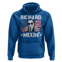 Funny 4th of July Richard Nixon Mixin Hoodie Patriotic Bartender American Flag - Wonder Print Shop