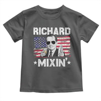 Funny 4th of July Richard Nixon Mixin Toddler T Shirt Patriotic Bartender American Flag - Wonder Print Shop