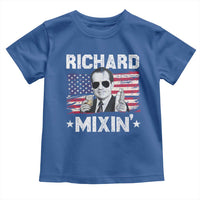 Funny 4th of July Richard Nixon Mixin Toddler T Shirt Patriotic Bartender American Flag - Wonder Print Shop