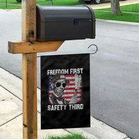 Lincoln 4th Of July Garden Flag Abe Freedom First Safety Third American Flag - Wonder Print Shop