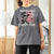 Lincoln 4th Of July T Shirt For Women Abe Freedom First Safety Third American Flag - Wonder Print Shop