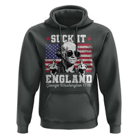 Funny 4th of July George Washington Hoodie Suck It England 1776 - Wonder Print Shop
