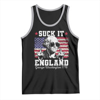 Funny 4th of July George Washington Tank Top Suck It England 1776 - Wonder Print Shop