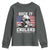 Funny 4th of July George Washington Youth Sweatshirt Suck It England 1776 - Wonder Print Shop