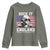 Funny 4th of July George Washington Youth Sweatshirt Suck It England 1776 - Wonder Print Shop