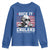 Funny 4th of July George Washington Youth Sweatshirt Suck It England 1776 - Wonder Print Shop