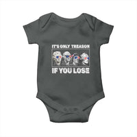 It's Only Treason If You Lose Baby Onesie Founding Fathers 4th Of July - Wonder Print Shop