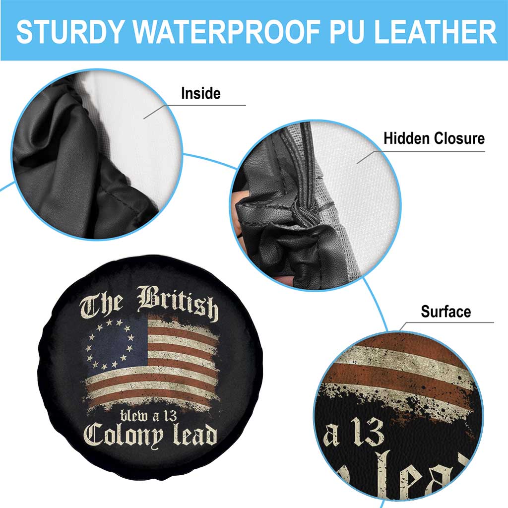 Funny Abe Lincoln 4th Of July Spare Tire Cover My Farts Smell Like Freedom - Wonder Print Shop