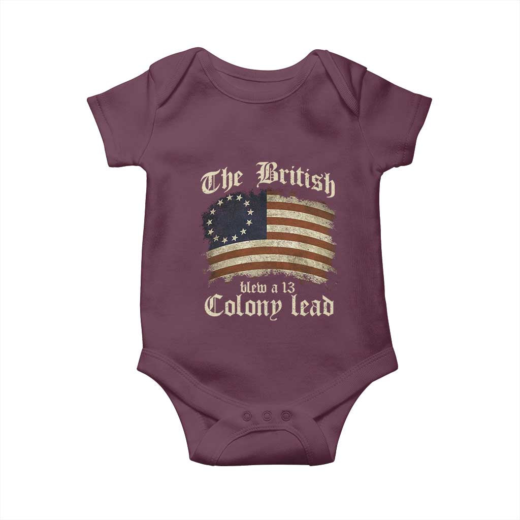 Funny Abe Lincoln 4th Of July Baby Onesie My Farts Smell Like Freedom - Wonder Print Shop
