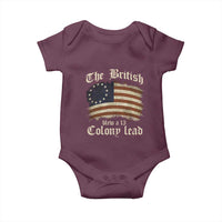 Funny Abe Lincoln 4th Of July Baby Onesie My Farts Smell Like Freedom - Wonder Print Shop